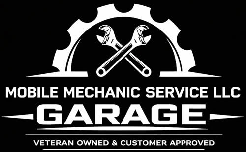 Mobile Mechanic Service Garage Logo